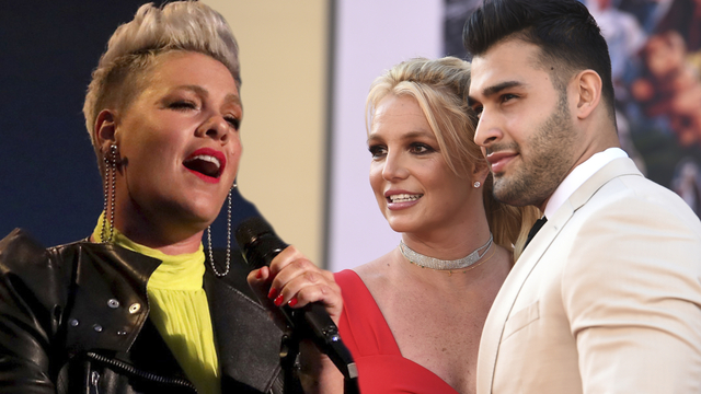 Pink'ten Britney Spears'a destek