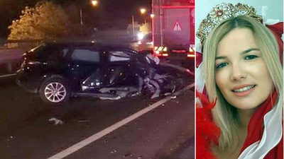 Anne öldü, bebeği ve eşi ağır yaralandı! Feci kaza!