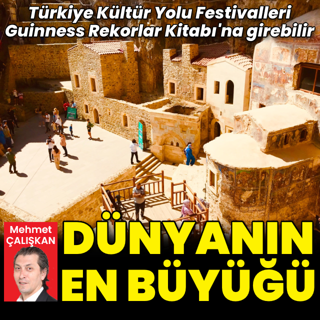 Guinness Rekorlar Kitabı'na girmeli