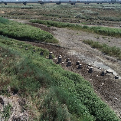 Baraj kurudu, tarihi Çakmak Hattı'nı otlar sardı!
