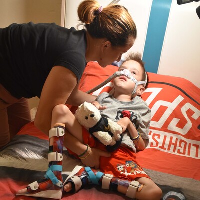 SMA'lı Doruk destek istiyor: Koşup, oynamak istiyorum