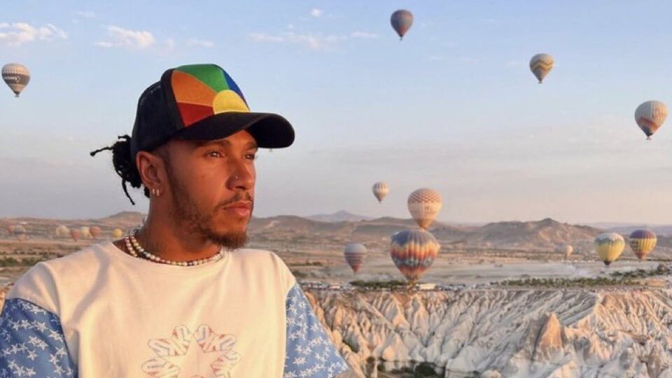Lewis Hamilton Kapadokya'da!