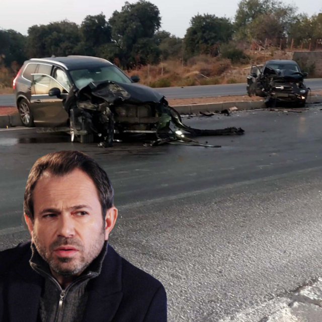 Ünlü oyuncu trafik kazası geçirdi