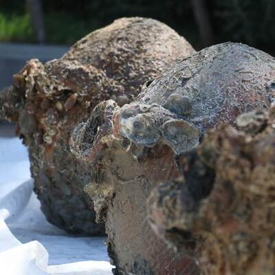 Dalgıç polisler eğitim dalışında buldu