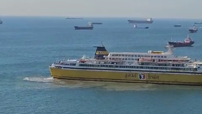 Ro-Ro gemisinin boğazda neden olduğu kirlilik kamerada!