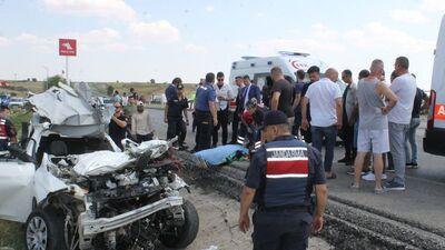 İki polis kaza kurbanı oldu!