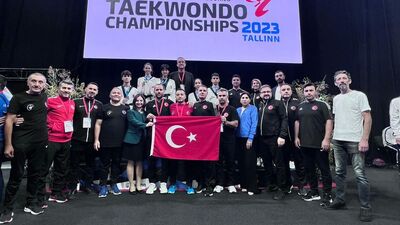Milli tekvandocular Avrupa şampiyonu!