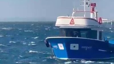 Tekne alabora olunca hayatını kaybetti!