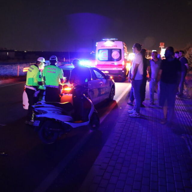 Kilis'te trafik kazası: 1 ölü, 1 yaralı