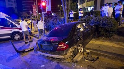 Ankara'da trafik kazasında 5 kişi yaralandı