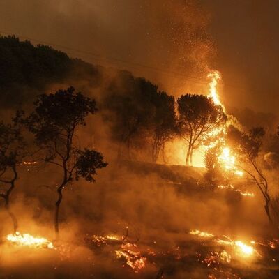 Yangınlarla mücadele sürüyor: Tehlike artabilir!