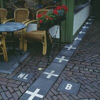 Hayrete düşüren Hollanda-Belçika sınırı