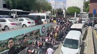 Kağıthane'de polisi şehit eden suç örgütüne operasyon: 22 tutuklama