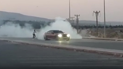 Hastane otoparkında drift yapmıştı! Büyük ceza!