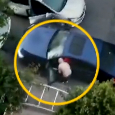  Komşu bağırdı, hırsızlar aldırmadı