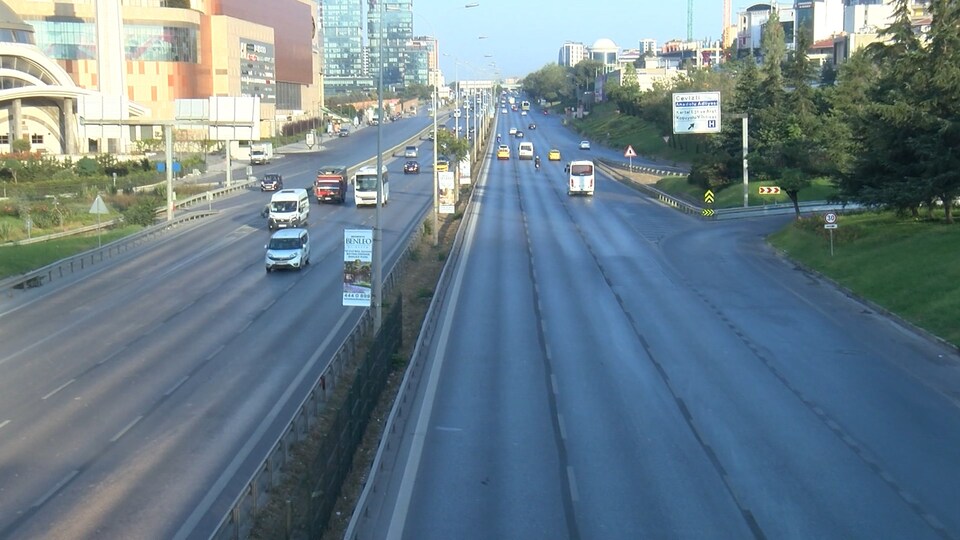 İstanbul'da yoğunluk haritası yemyeşil