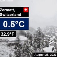 İsviçre bir günde dondu!