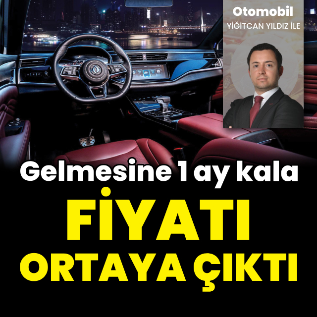 Otomobillerinden önce fiyatı geldi!