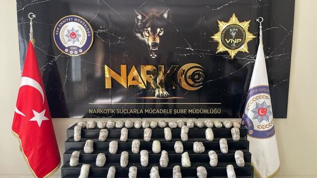 Van'da 31 kilogram eroin ele geçirildi: 1 tutuklama