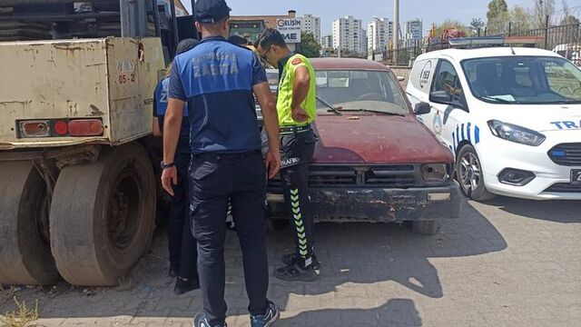Diyarbakır'da hurda araçlar çekildi