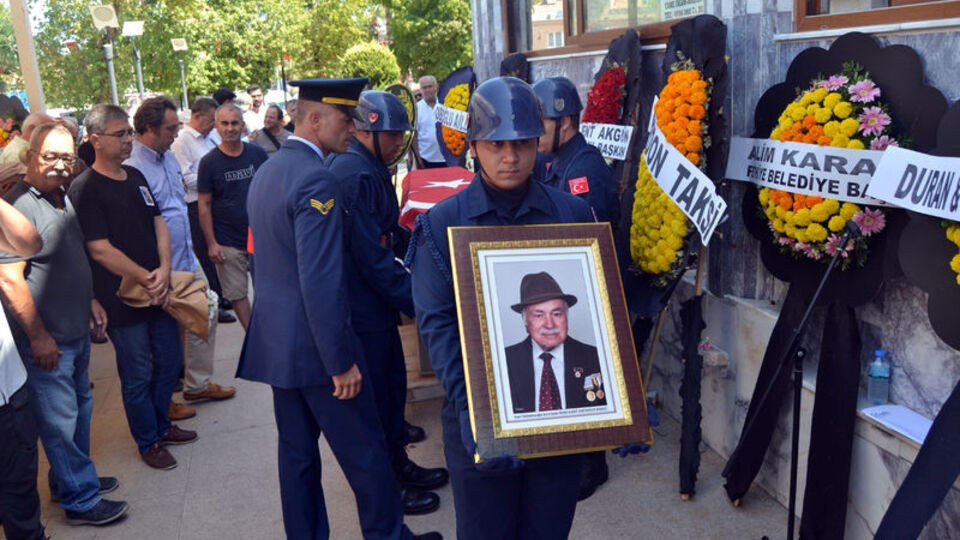 Fethiye'de vefat eden Kore Gazisi'ne veda