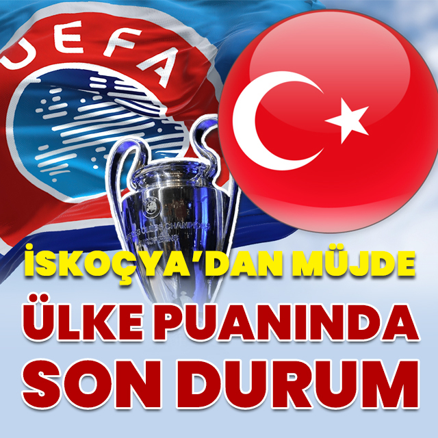 Ülke puanı sıralamasında son durum!