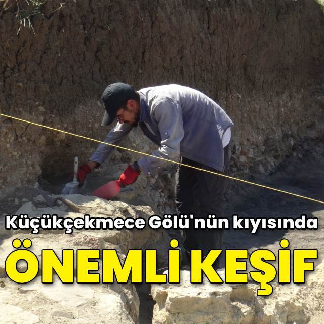 Avcılar'da bilim insanlarını heyecanlandıran keşif