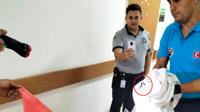 Hastanede yılan paniği!