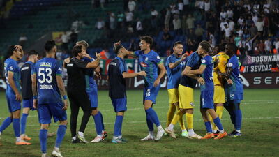 Rizespor 1 attı 3 aldı