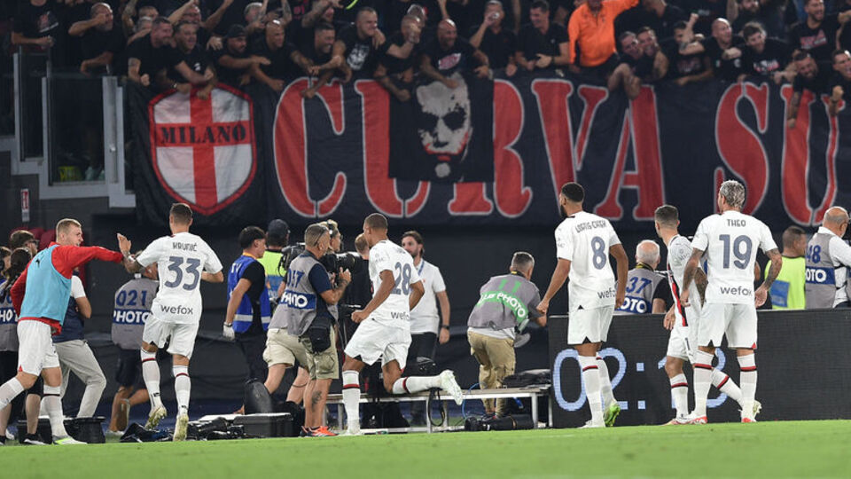 Milan, Roma engelini 2 golle aştı