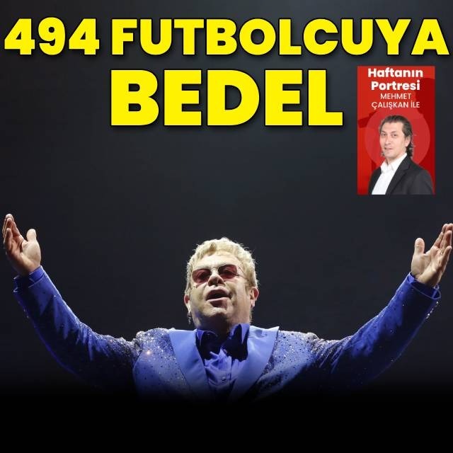 494 futbolcuya bedel