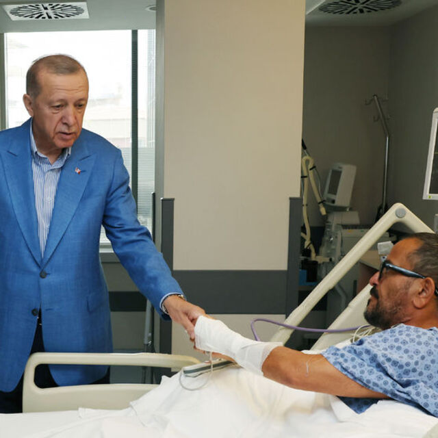 Cumhurbaşkanı Erdoğan'dan Sabancı çiftine ziyaret