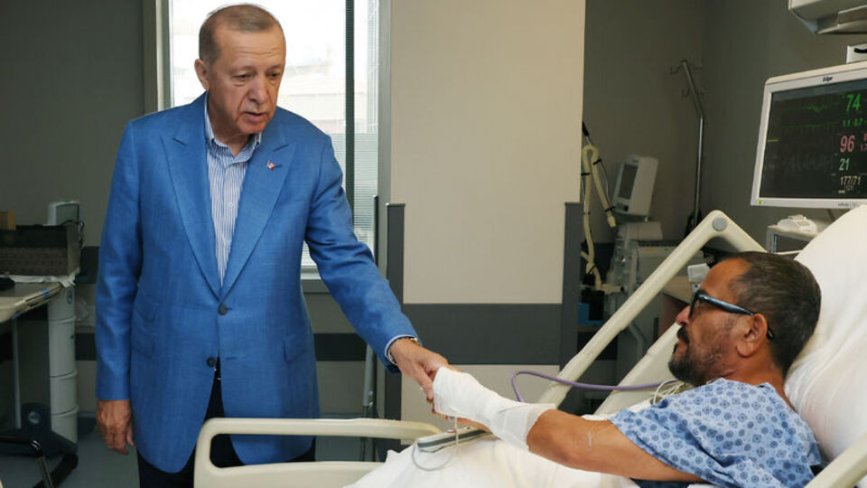 Cumhurbaşkanı Erdoğan'dan Sabancı çiftine ziyaret