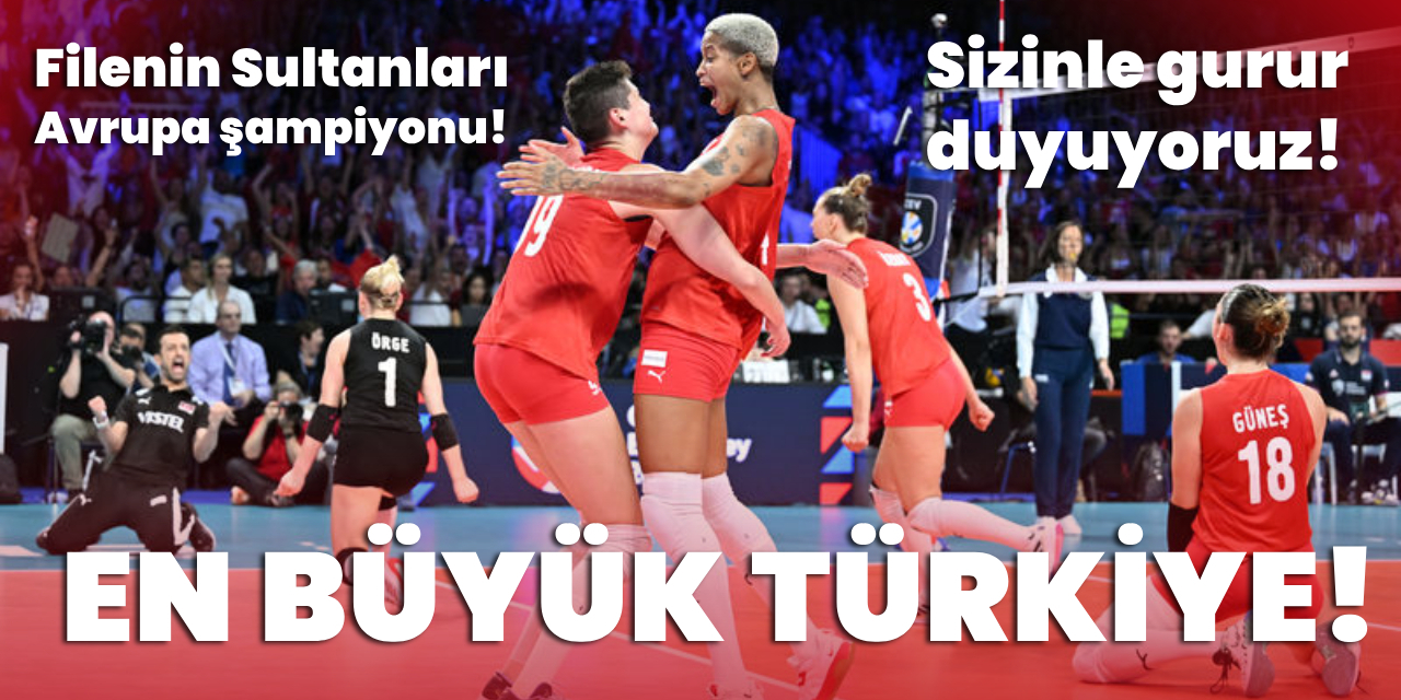 FİLENİN SULTANLARI AVRUPA ŞAMPİYONU