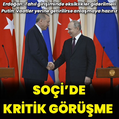 Cumhurbaşkanı Erdoğan, Putin ile görüştü