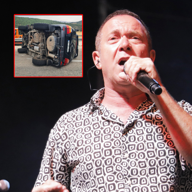  Ünlü şarkıcı ve ailesi kaza yaptı