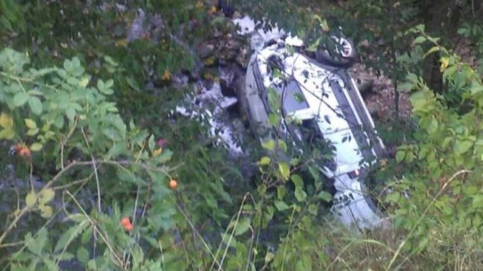 Heyelandan kaçarken uçurumdan yuvarlandı!