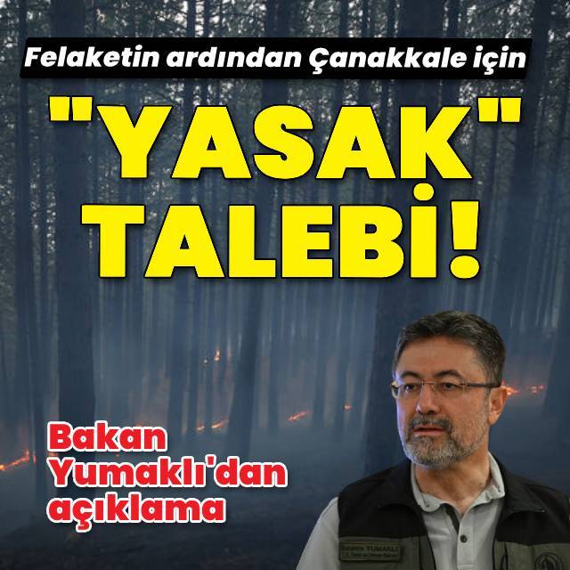 Felaketin ardından Çanakkale'de "yasak" talebi!