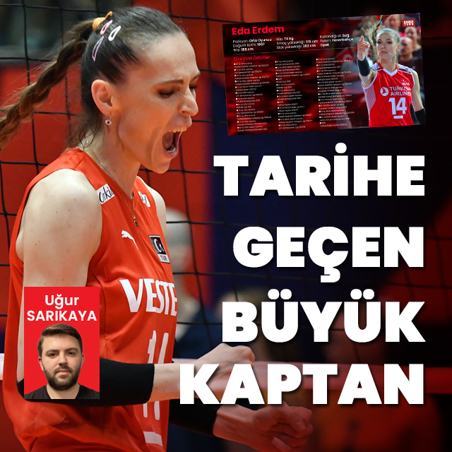 Tarihe geçen büyük kaptan!