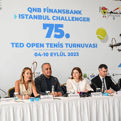 75. TED Open tanıtıldı