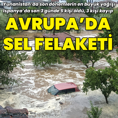 Avrupa'da sel felaketi