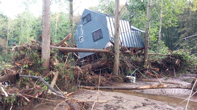Selde yıkılan bungalovların işletmecisine gözaltı kararı!