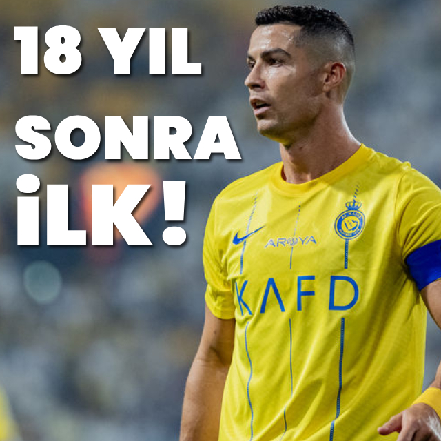 18 yıl sonra bir ilk!