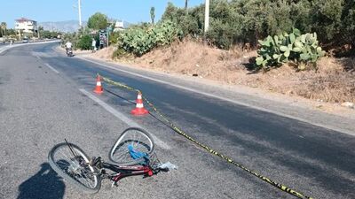 8 yaşındaki bisikletli çocuk öldü