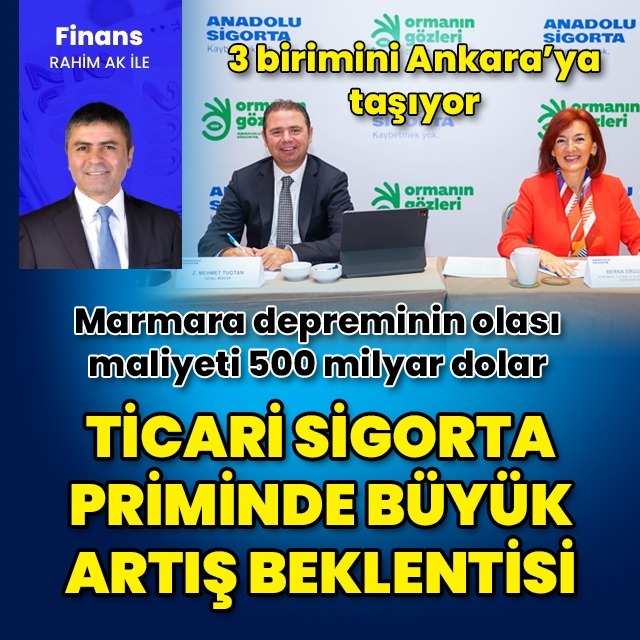 Ticari sigortalarda büyük fiyat artışı