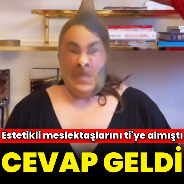 Cevap geldi