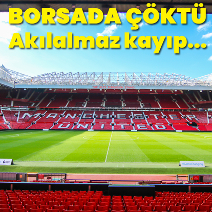 Manchester United borsada çöktü!