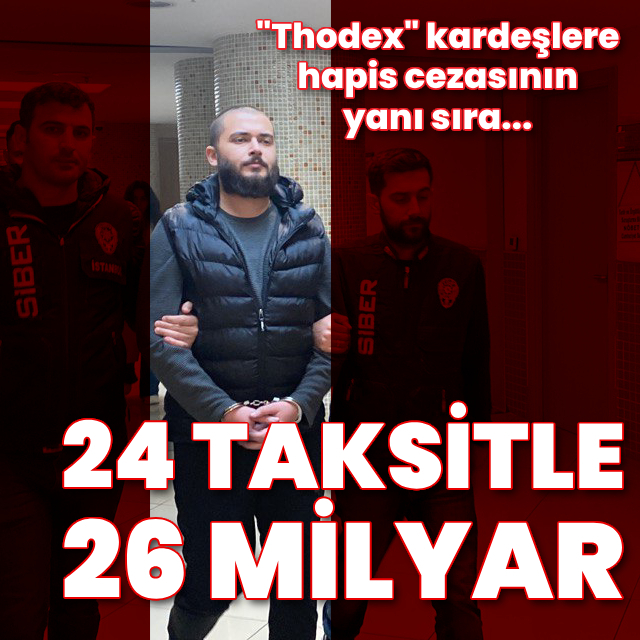 Thodex'te para cezası! 24 taksitle...