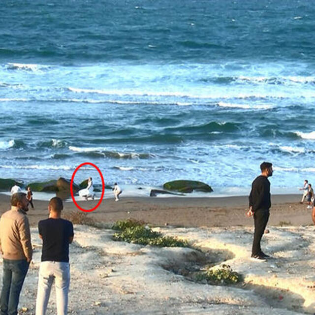  Sarıyer'de hüzün ve mutluluk aynı karede