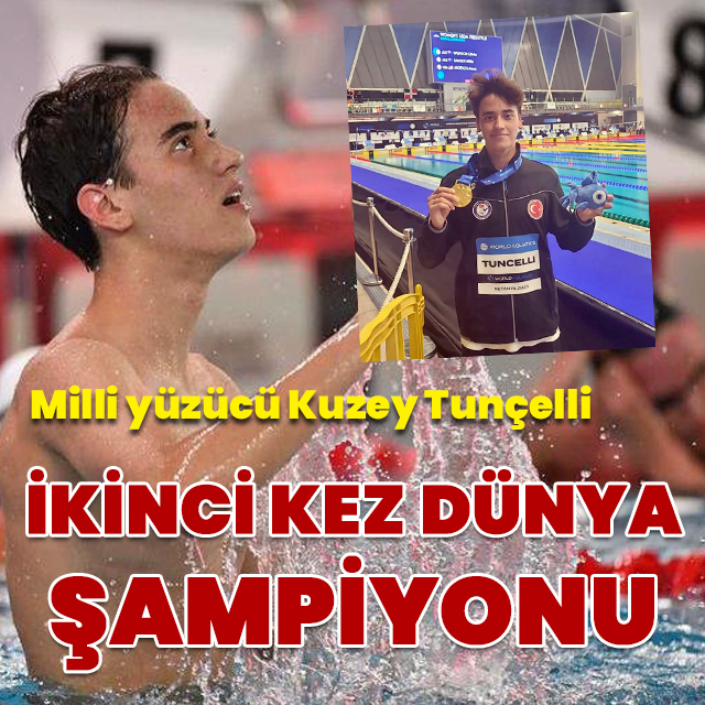 Kuzey Tunçelli dünya şampiyonu oldu